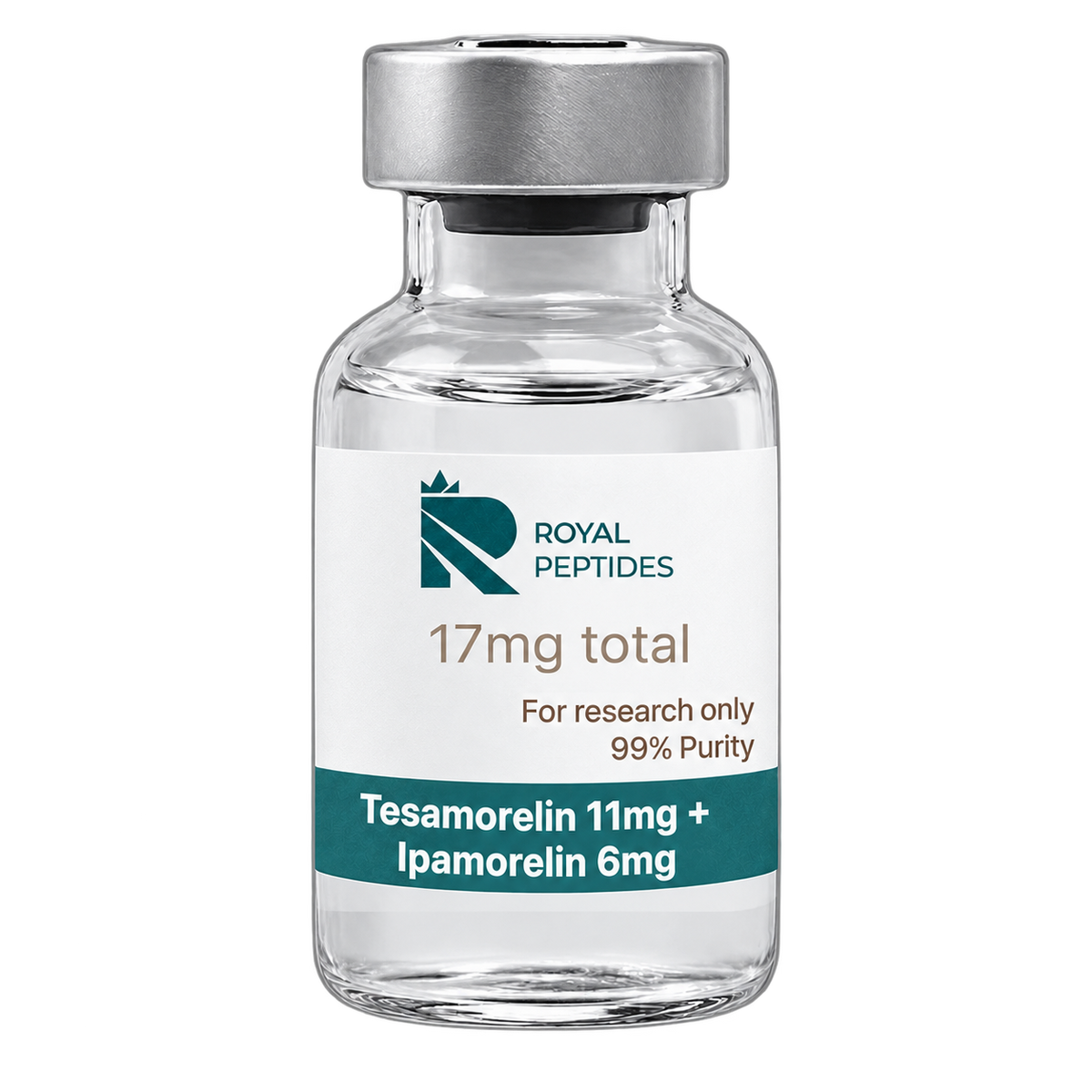 Royal Peptides tesamorelin ipamorelin 11/6mg vial