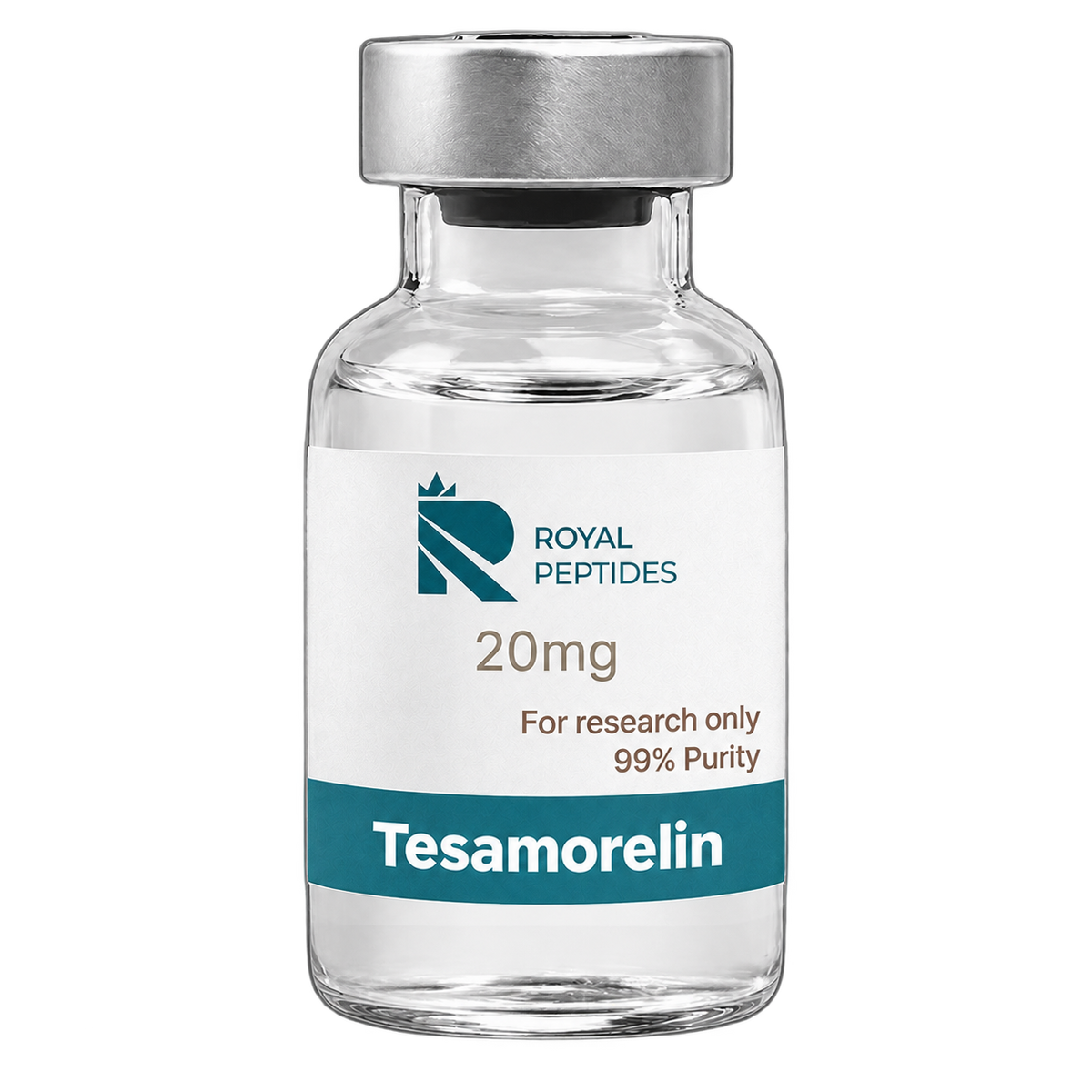 Royal Peptides tesamorelin 10mg 20mg vial