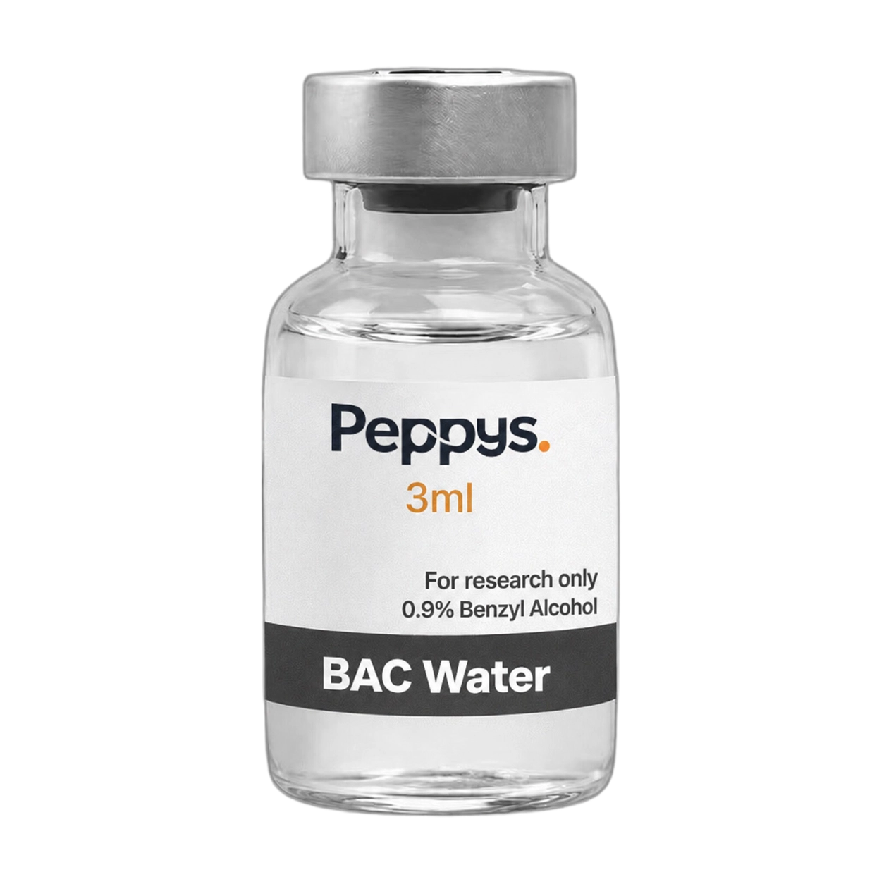 Bacteriostatic Water 3ml vial