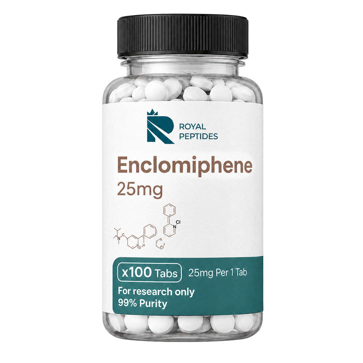Royal Peptides enclomiphene 25mg vial