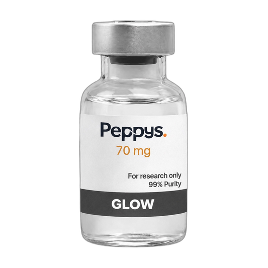 GLOW 70mg vial