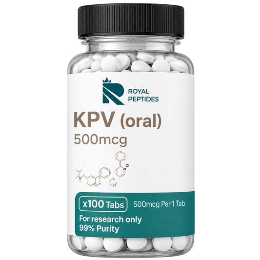 Royal Peptides kpv oral 500mcg vial