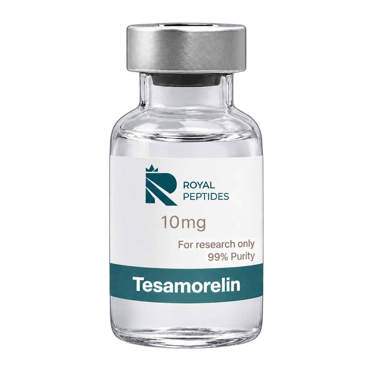 Royal Peptides tesamorelin 10mg 10mg vial